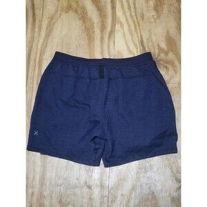 Lululemon Athletic Running Shorts Men XL Blue Lined Pockets Drawstring @i3